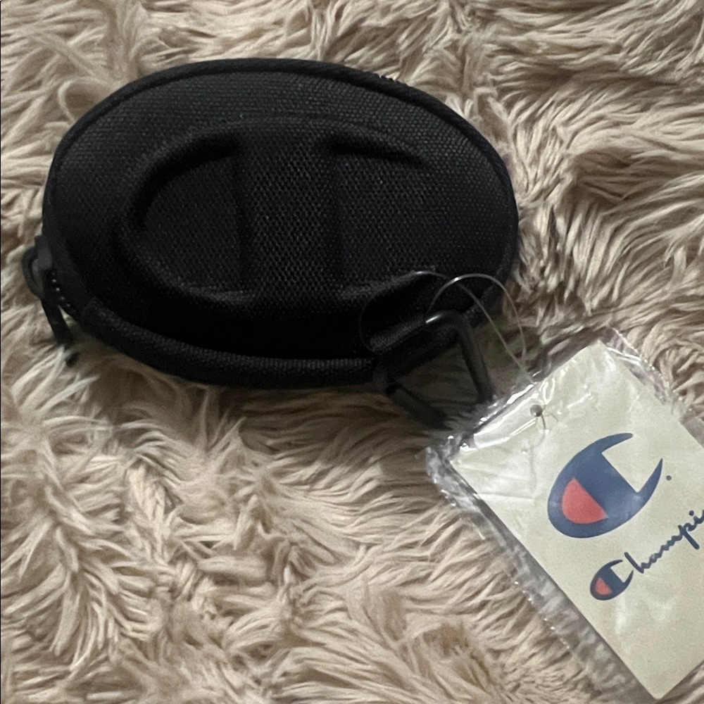 Champion Black Oval Pouch